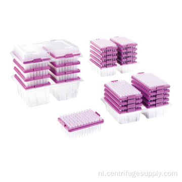 Lab plastic steriele filtertip pipetdoos